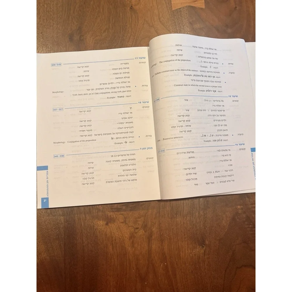 Hebrew From Scratch Part 1 Language Workbook  & 4/5 CDs
